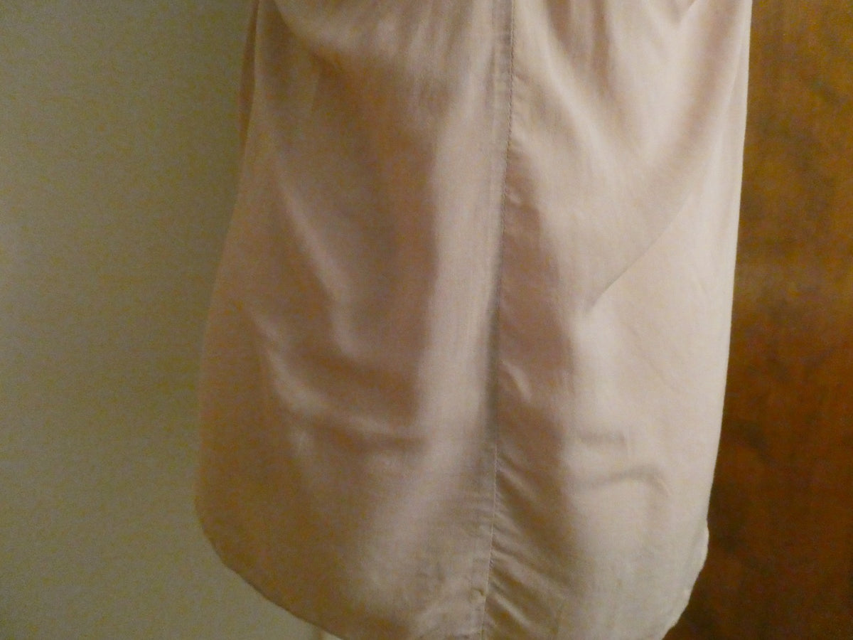 Gap women's dusty pink detailed 100% viscose top size Large