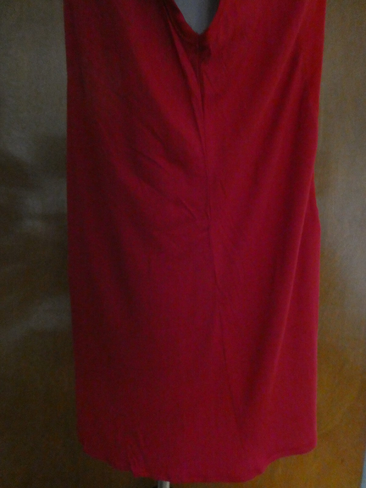 Gap women's red detailed rayon top size Large