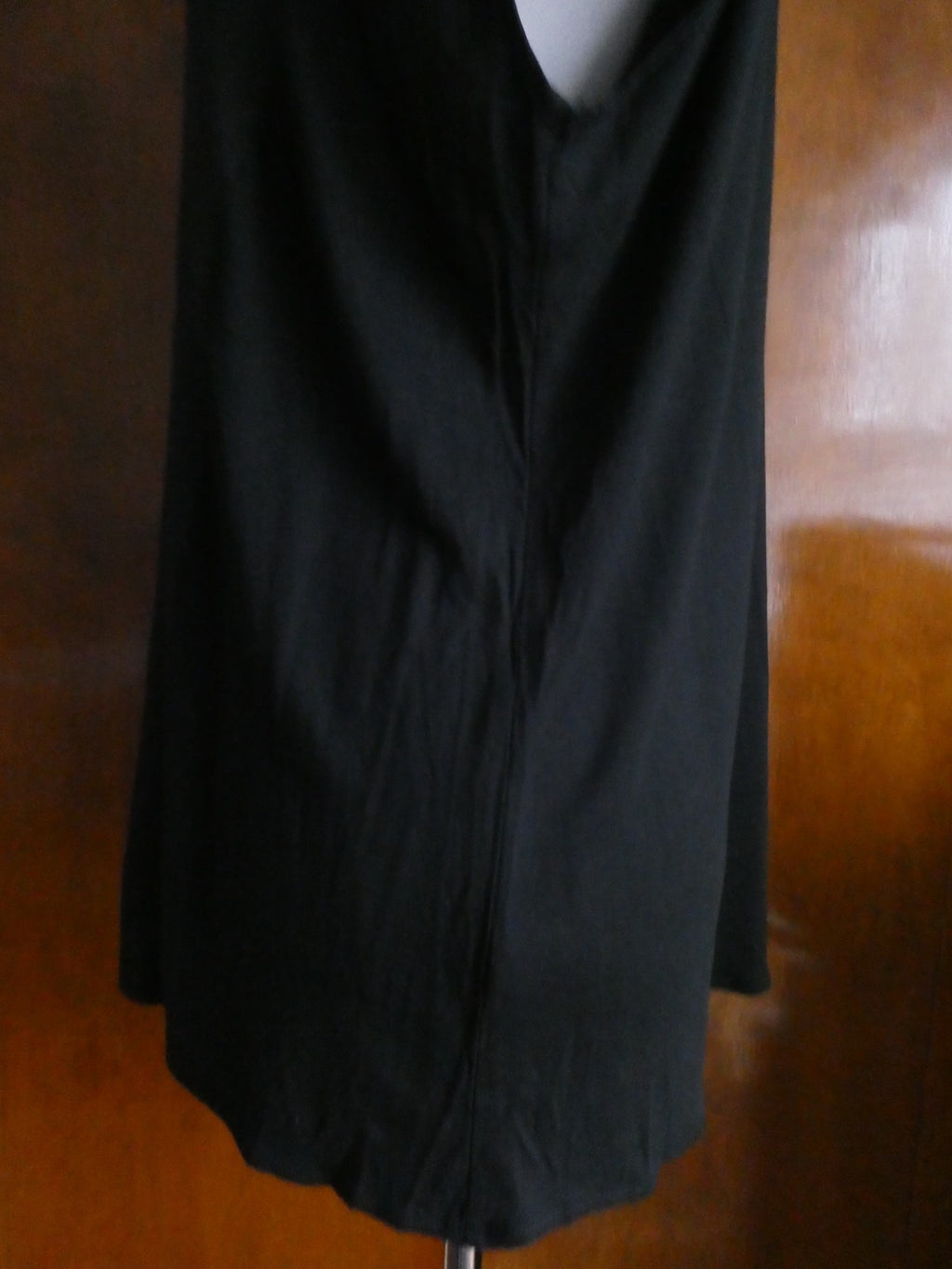 Gap women's gorgeous black detailed rayon top size Large