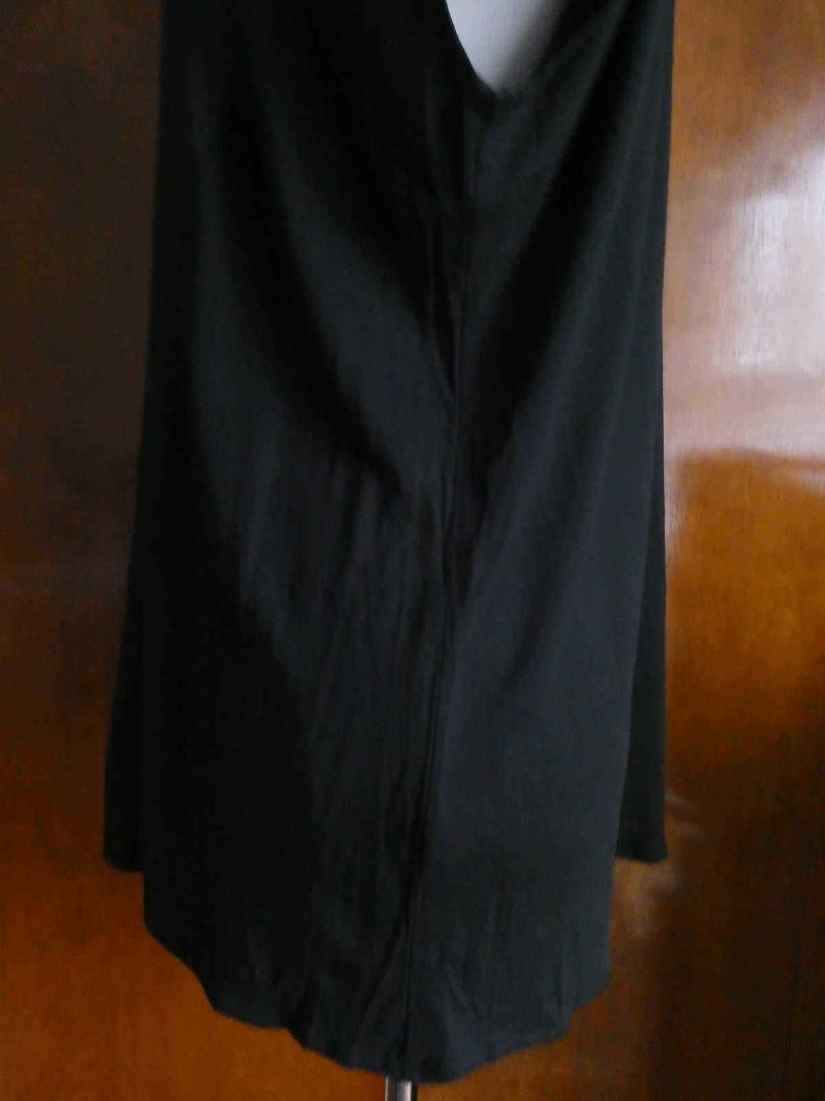 Gap women's gorgeous black detailed rayon top size Large