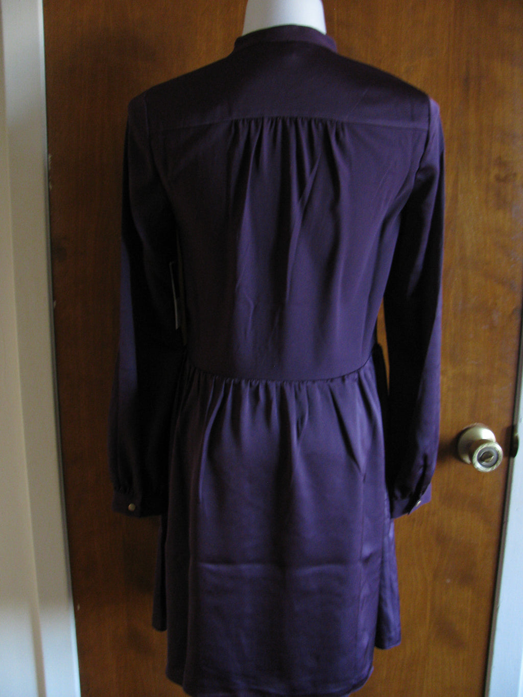 Juicy Couture LA women's blackberry shirt lined dress New Size 2, 4