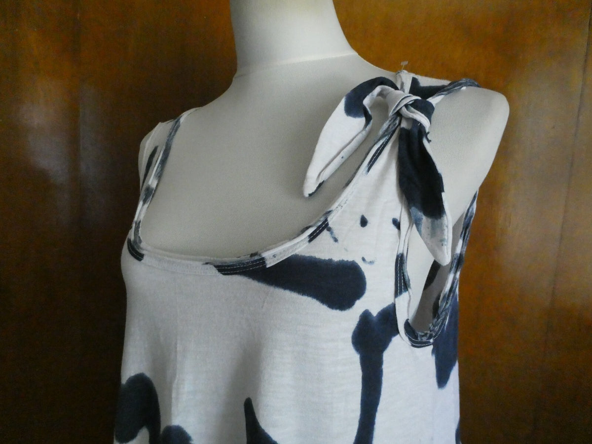 Anthropologie Pure+ Good Women’s Soft Cotton MultiColor Short Dress Size Medium