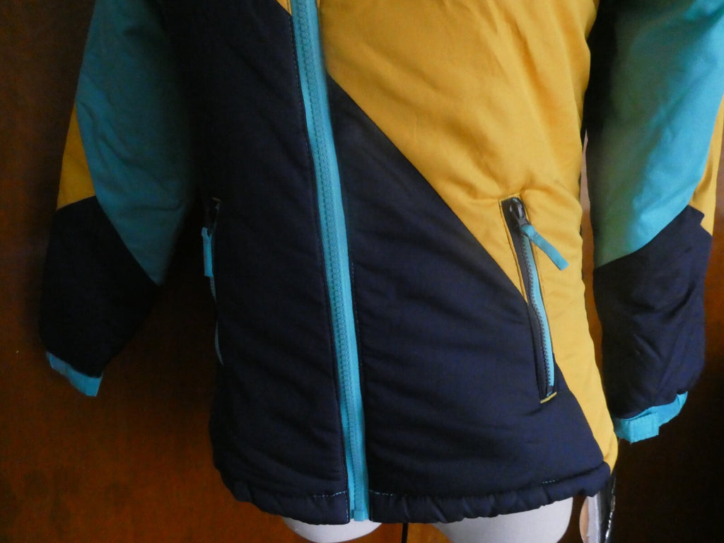 Mint Girl Winter Coat with Removable Hood Multicolor Girls Size Large (12-14)