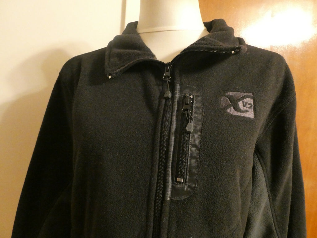 XIOS Inspired Garment Full-Zip Fleece Black Unisex Junior Jacket Size Large