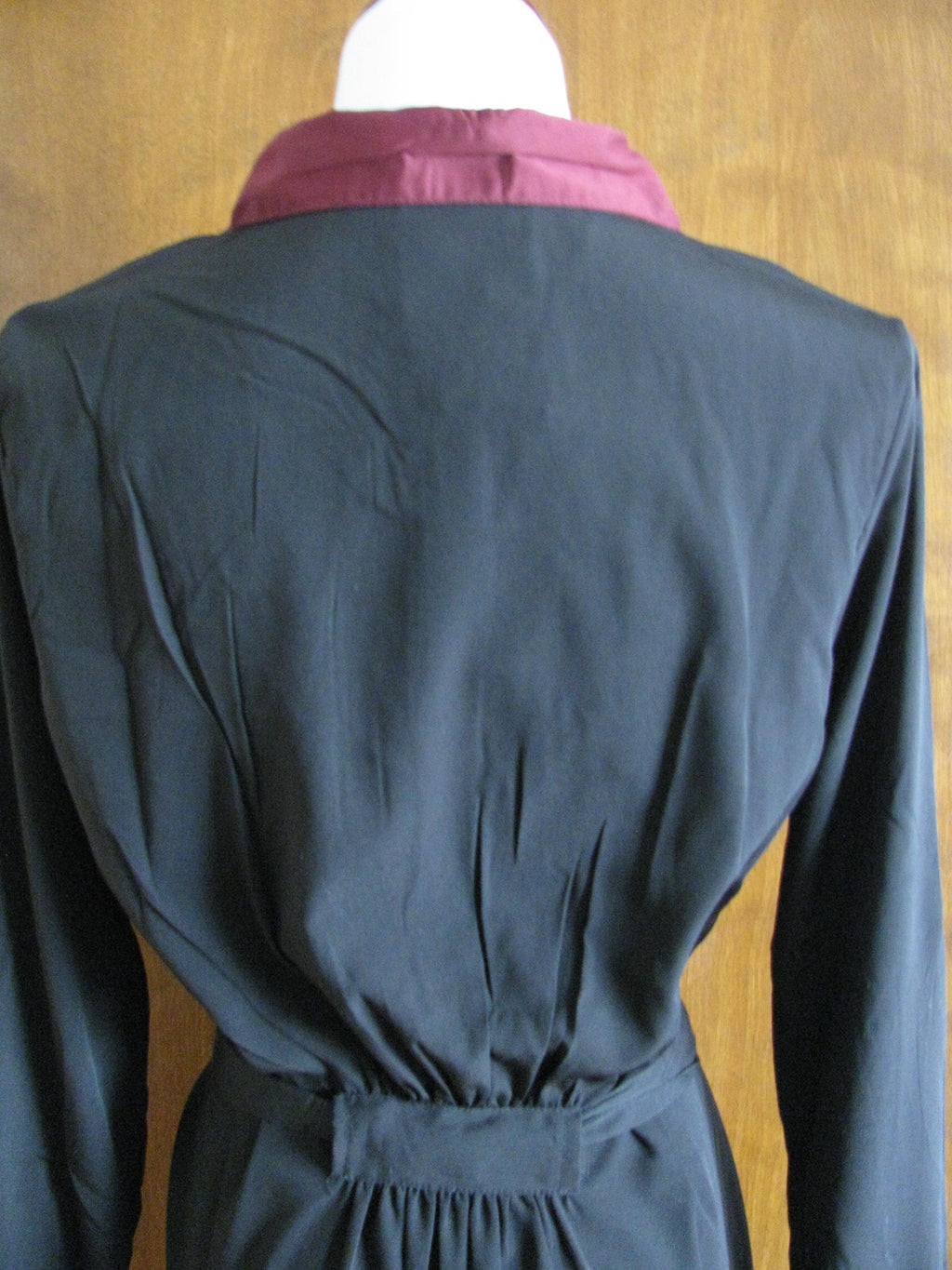 Romeo & Juliet Women's Black Burgundy Dress Size Medium NWT