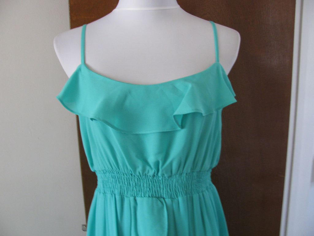 Max And Cleo women's green tide lined detailed  dress size small 