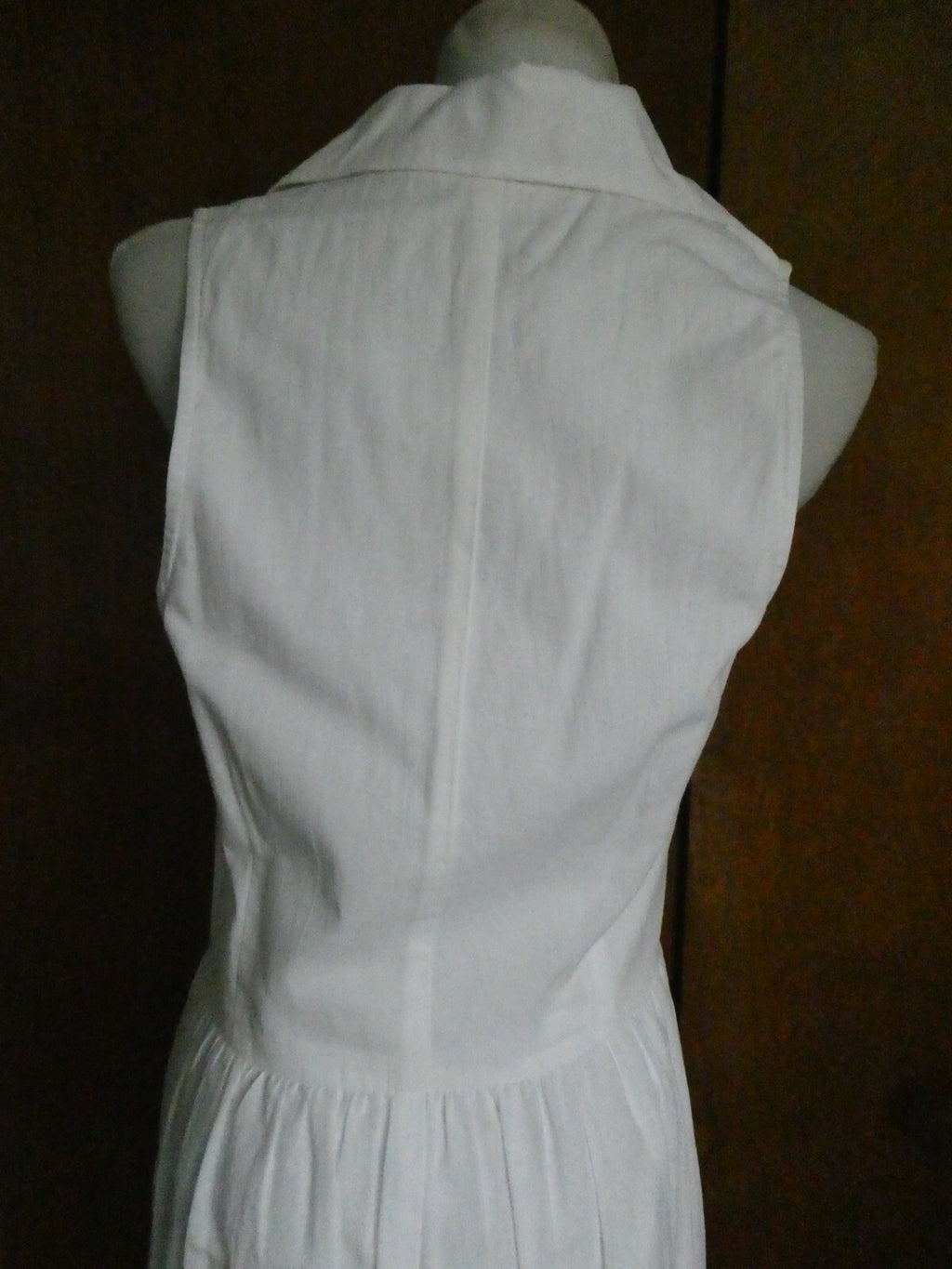 Laundry By Design women's white/black lined gorgeous one-piece dress size 12