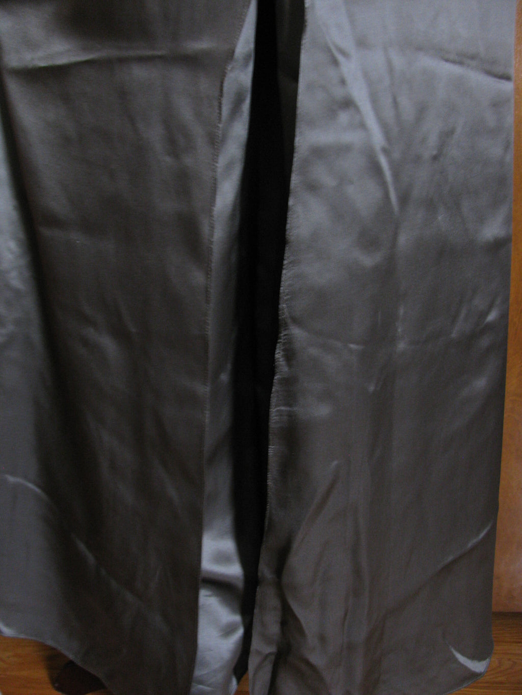 Theyskens Theory Theyskens Paige women silk silver steel dress pants 2 New W/Tag
