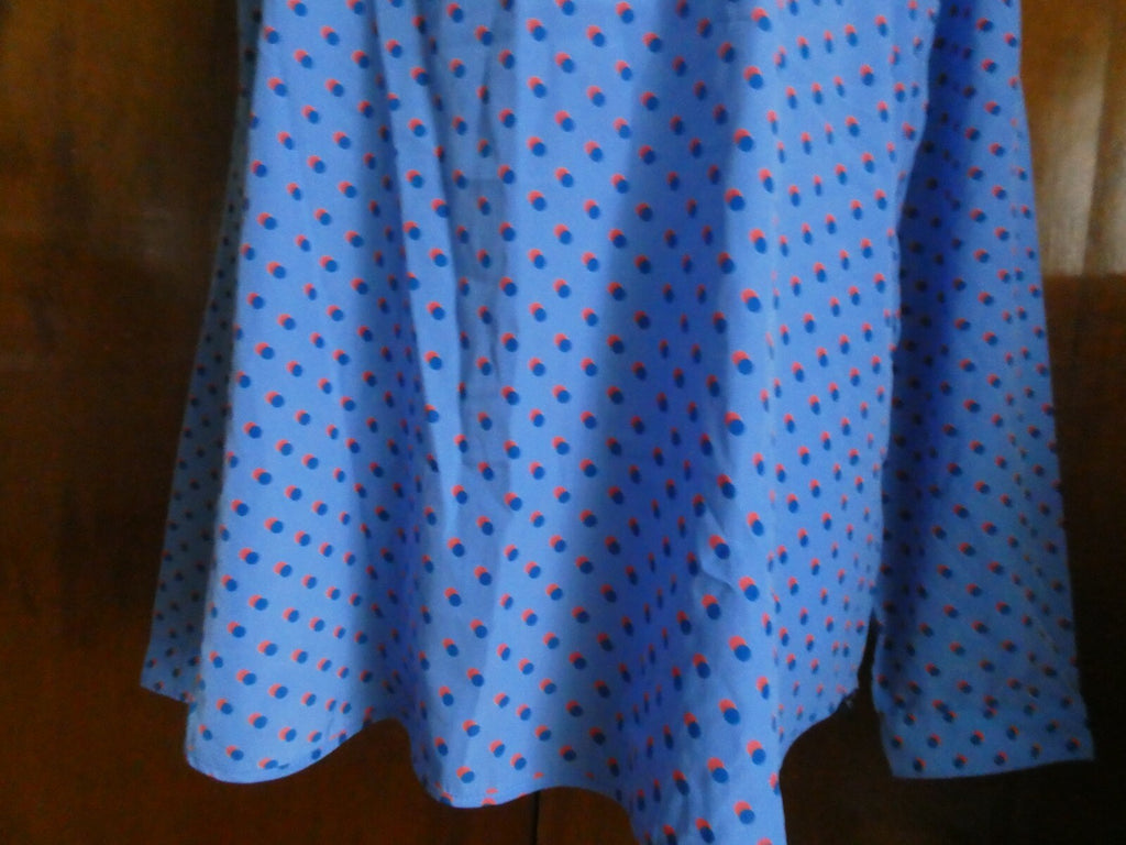 Gap women's stylish blue multicolor tunic top size XL