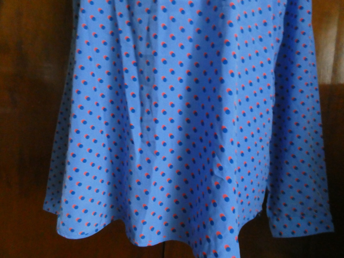 Gap women's stylish blue multicolor tunic top size XL