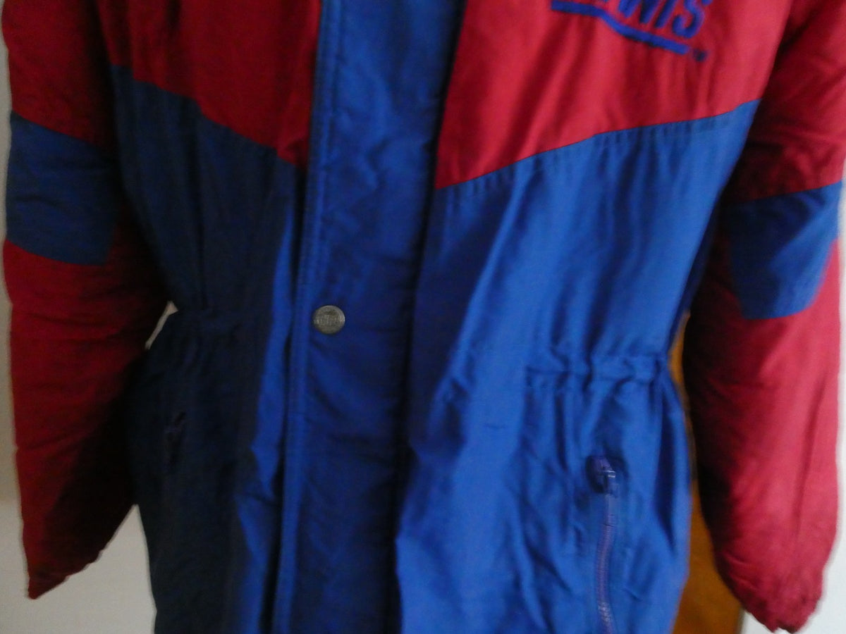 Vintage NFL New York Giants Winter Jacket Men’s Red/Blue Size Xlarge