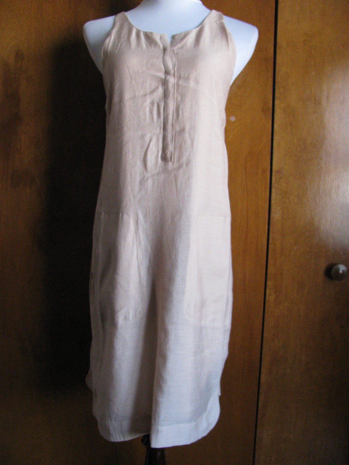Walter women’s tan scoopneck lined Norma soft dress New