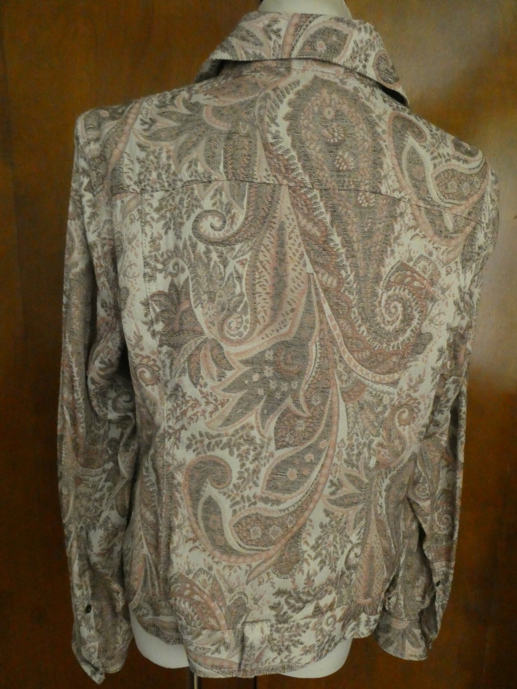 Fashion Born Again Women's Multicolor Detailed Blazer Size Large