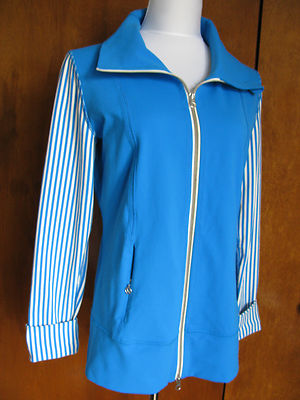 Lululemon women’s blue athletic yoga jacket 