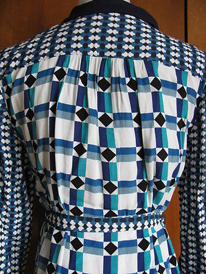 Anthropologies Maeve Stylish Multi color Belted Dress New