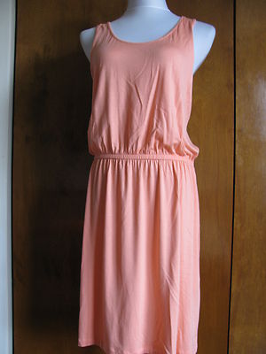 Gap women’s orange summer dress size Large New