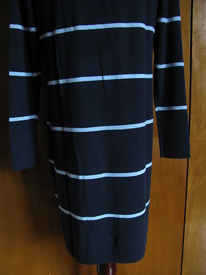 Gap Women's Striped Blue Navy Blue Dress Size XLarge NWT