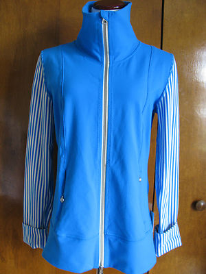Lululemon women’s blue athletic yoga jacket 