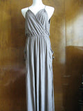 Theory  Athner Nest Women's Summer Pocketed Maxi Dress Large 
