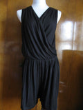 Elie Tahari women's black rayon jumpsuit New