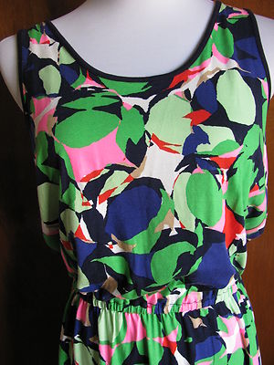 Gap women's multi color summer sleeveless dress New