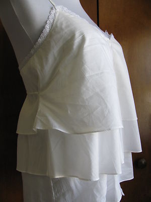 New 7 For All Mankind women's detailed cotton top size Small 