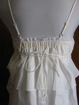 New 7 For All Mankind women's detailed cotton top size Small 