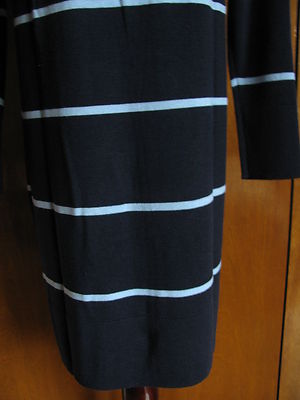 Gap Women's Striped Blue Navy Blue Dress Size XLarge NWT