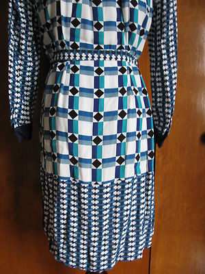  Anthropologies Maeve Stylish Multi color Belted Dress New