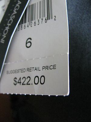 Magaschoni women’s evening ultra soft black silk dress size 4 6 NWT