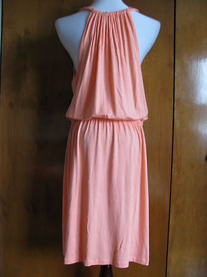 Gap women’s orange summer dress size Large New