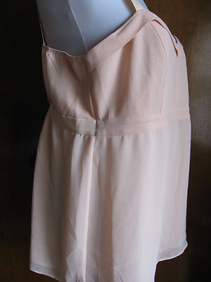 Gap Women's Peach  Lined Top  Size Large New