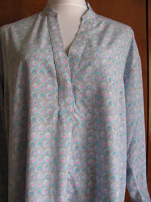 Gap women's stylish multi-color tunic top size large New