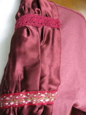 Scrapbook women's raspberry detailed cardigan size Medium NWT
