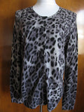 By Bloomingdale’s women's gray black 2ply cashmere cardigans 