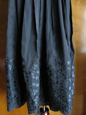 Laundry By Design women's silk black lined halter dress size medium