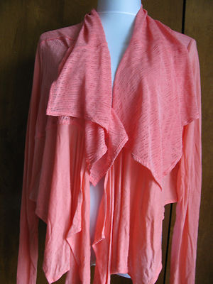 Anthropologie by Vanessa Virginia women's pink cardigan  New