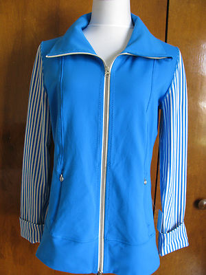 Lululemon women’s blue athletic yoga jacket 
