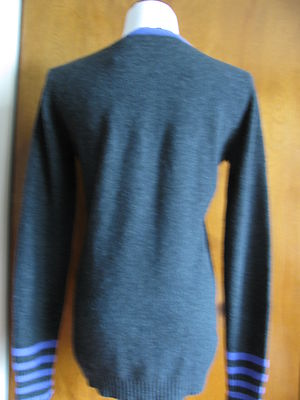 Quotation women's pepper pansy cashmere sweater size medium New