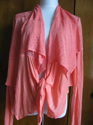 Anthropologie by Vanessa Virginia women's pink cardigan  New