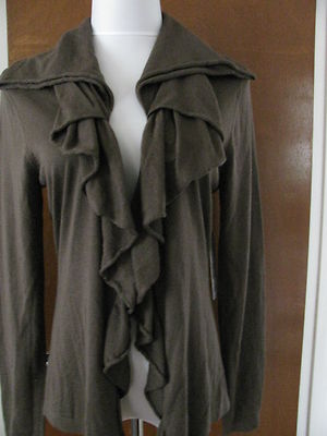 Elie Tahari women's stylish silk cashmere demsy sweater size Large