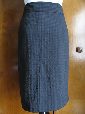 Gap women's black lined wrap fancy skirt  size large NWT