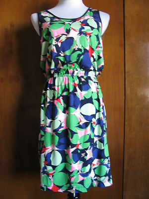 Gap women's multi color summer sleeveless dress New