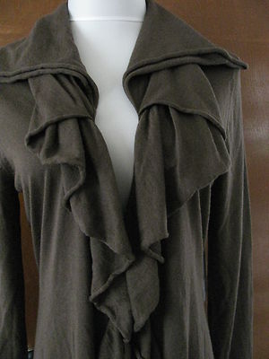 Elie Tahari women's stylish silk cashmere demsy sweater size Large